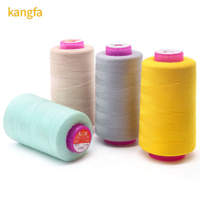 100% Kegelfarbene Stickgarne für Kleidung Polyester Nähgarne 40er Jahre 2 Jungfrau