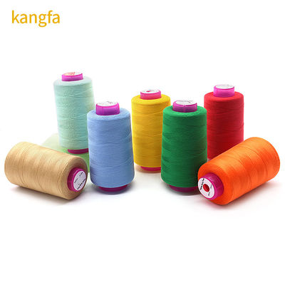 100% Kegelfarbene Stickgarne für Kleidung Polyester Nähgarne 40er Jahre 2 Jungfrau