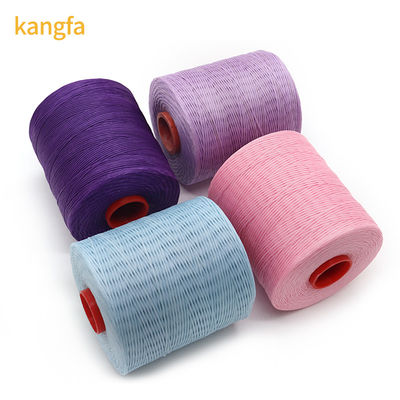400 g Handgemachtes Leder Nähen 0,8 mm Rundes Wachsgetreide mit 16 Garnzahlen Texturisiert