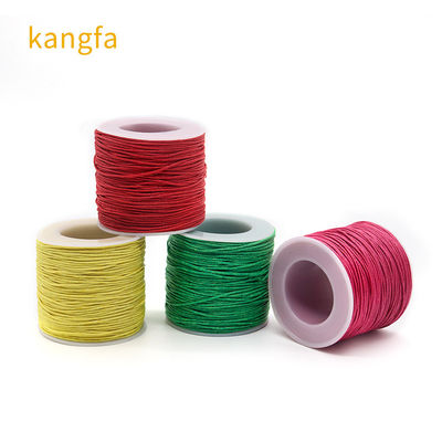 Handgefertigtes Seil Armband Materialien 1mm Geflechtes Seil reich an Farbe Jade Faden