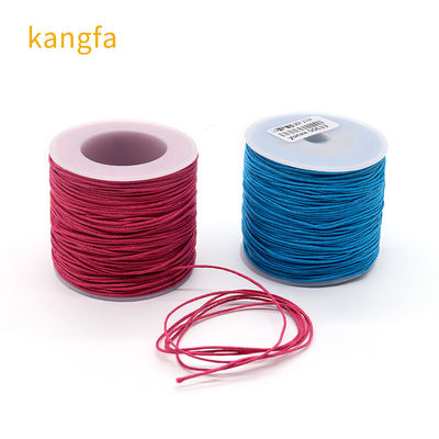 Handgefertigtes Seil Armband Materialien 1mm Geflechtes Seil reich an Farbe Jade Faden