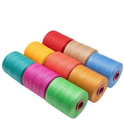 210D/16 Luxus Design Polyester Zöpfe Wachsgarn für Armbänder Leder gefärbt Muster