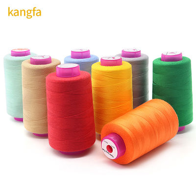 Spund-Garn-Typ kundenspezifisch 20/2 Polyester-Baumwollkern Nähgarne mit geringer Schrumpfung