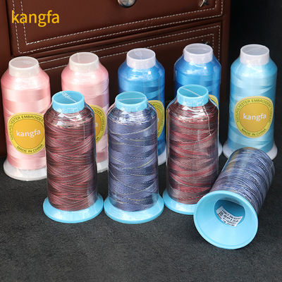 OEM/ODM 96 Farben Vielfarbig 100% Polyester Stickfaden für die Maschinenbroderei