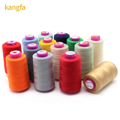 Spund-Garn-Typ kundenspezifisch 20/2 Polyester-Baumwollkern Nähgarne mit geringer Schrumpfung