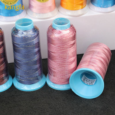 OEM/ODM 96 Farben Vielfarbig 100% Polyester Stickfaden für die Maschinenbroderei