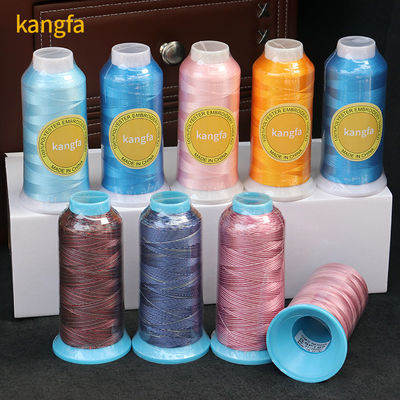 OEM/ODM 96 Farben Vielfarbig 100% Polyester Stickfaden für die Maschinenbroderei