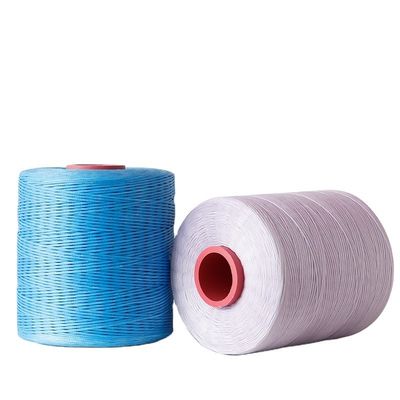 Schwarz Wasserdicht 0,8 mm 1 mm 400 g 210D/1*16 Spundgarn Flachgewachster Faden für Lederwaren