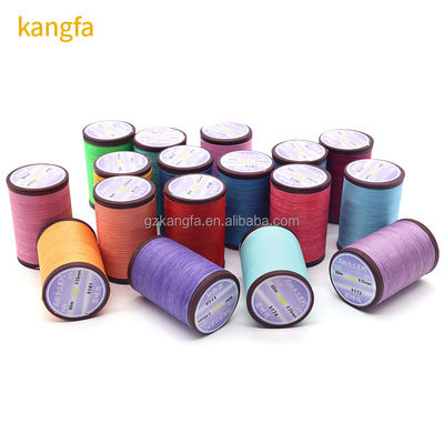0.8 mm 0,65 mm rundes Wachsfähiges, hochfester, mit Kern versehenes Nähgarn für das Nähen von Leder Polyester
