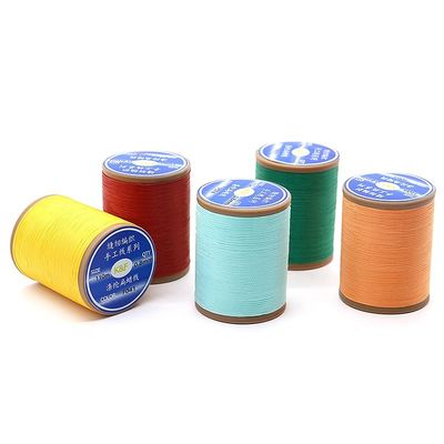 Hochtemperaturbeständiges Dauerhaftes Leder Flat Waxed Thread für DIY Handwerkzeug