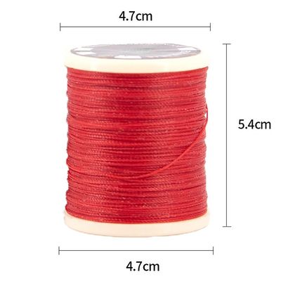0.55mm wasserdichtes Polyester, gebunden, rundes Wachsgetreide für Handstrickerei