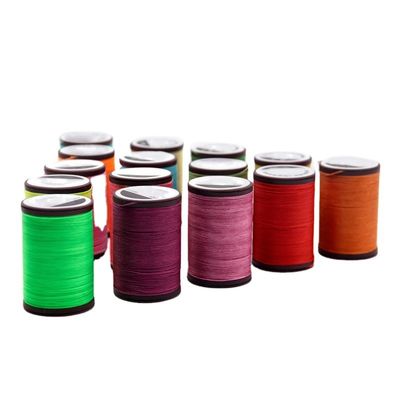 0.8 mm Rundes Wachsgetreide Schnur Rot zum Handsticken von Leder und handgefertigtem Zubehör