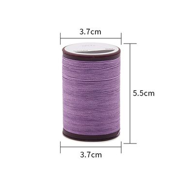 0.8 mm Rundes Wachsgetreide Schnur Rot zum Handsticken von Leder und handgefertigtem Zubehör