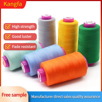OEM ODM Akzeptiert 100% Spund Polyester Nähgarne 40/2 3300yard TKT120 für Stricken