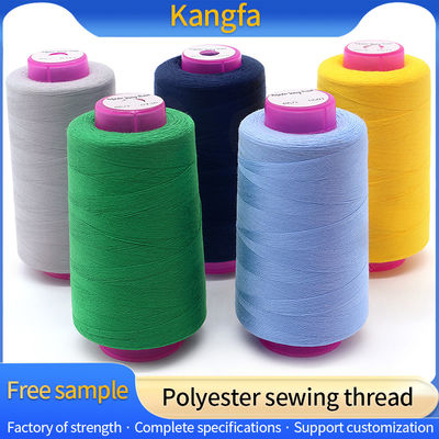OEM ODM Akzeptiert 100% Spund Polyester Nähgarne 40/2 3300yard TKT120 für Stricken