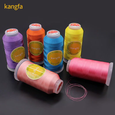 Polyester Stickfaden 120d/2 für die Produktion von Stickstoffen