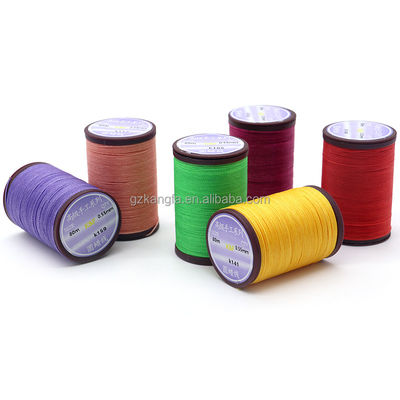 0.8mm Rundes Wachsgetreide Polyester-Schnurstütze 7 Tage Musterbestellungszeit für DIY