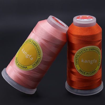4000Y Stickmaschine Faden 100% Polyester 120d/2 für in Low Shrinkage Stickerei