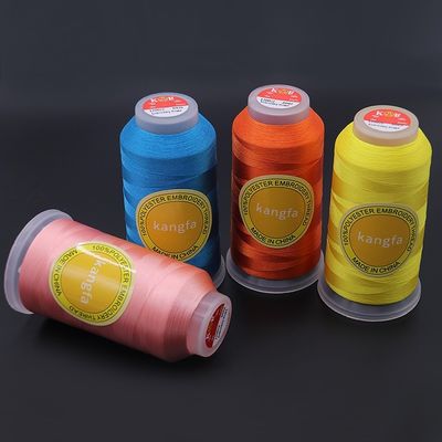 4000Y Stickmaschine Faden 100% Polyester 120d/2 für in Low Shrinkage Stickerei