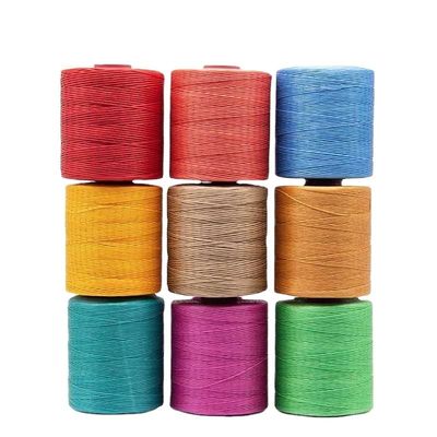 100% Polyester Weichhanf 300D/16 Wachsgarne Nettogewicht 400g für Handwerkssack
