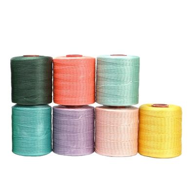 100% Polyester Weichhanf 300D/16 Wachsgarne Nettogewicht 400g für Handwerkssack