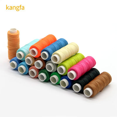 1 mm rotes MERZERIZIERTE Wachsbeschichtete Polyester-Nähtfaden zur Herstellung von Makrame-Schmuck
