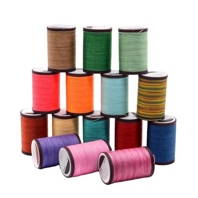 Kunststoffkegel Polyester rundes Geflecht Wachsgetreide für Schuhen Nähen 0,35 mm 0,45 mm 0,65 mm