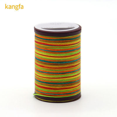 Kunststoffkegel Polyester rundes Geflecht Wachsgetreide für Schuhen Nähen 0,35 mm 0,45 mm 0,65 mm