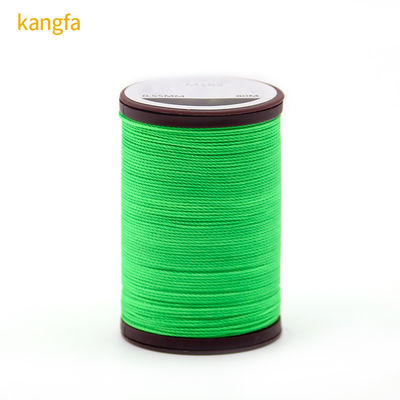 Kunststoffkegel Polyester rundes Geflecht Wachsgetreide für Schuhen Nähen 0,35 mm 0,45 mm 0,65 mm