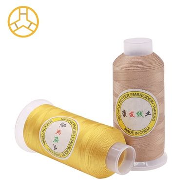 140G 5000M/Kegel 100% Polyester 120d 2 Stickgarne für die Stickerei von Kleidung