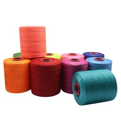 Ring Twisted 210D Polyester Waxed Thread für das Nähen von Leder 1mm Durchmesser