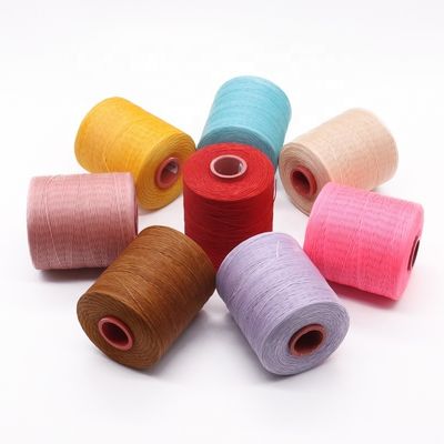 Probe 400 g Flachwachsfaden geflochten 0,7 mm Wachsfaden Polyestermaterial 210D/16 Wachsfäden
