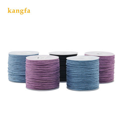 100% Baumwollrollen Schnur Wachsgetriebenen Faden Schnur String Strap für Schmuck Kunststoffkegel Herstellung