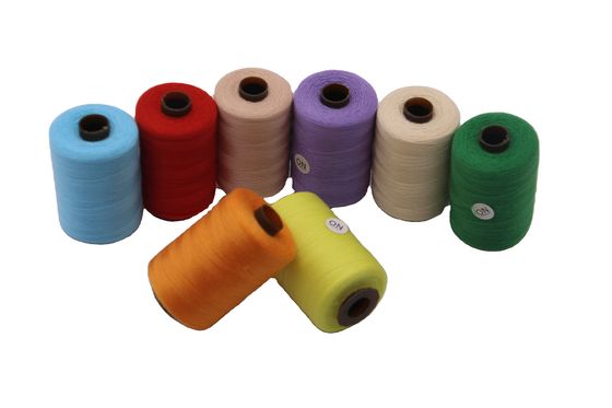 24 Farben pro Schachtel Häkelfaden Baumwollgarn 40S/2 Baumwollnaht zum Handnacken
