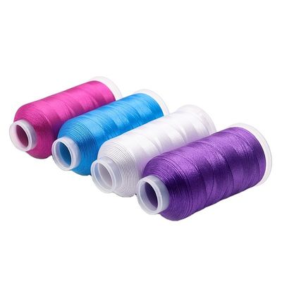 Unterstützung 7 Tage Musterbestellungszeit 720 Farbpackungen aus 120D Polyester Stickfaden