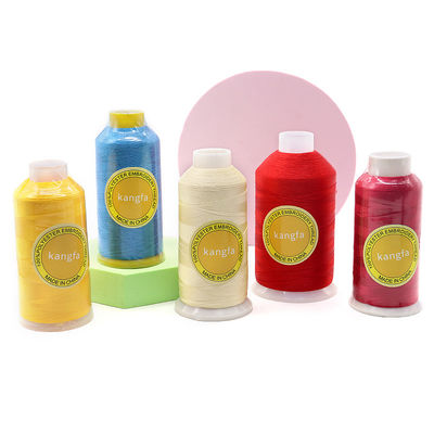 Unterstützung 7 Tage Musterbestellungszeit 720 Farbpackungen aus 120D Polyester Stickfaden
