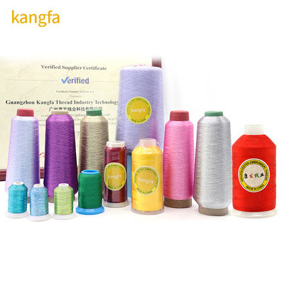 Unterstützung 7 Tage Musterbestellungszeit 720 Farbpackungen aus 120D Polyester Stickfaden