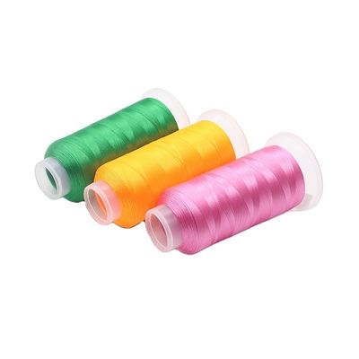 Hochfestigkeit 120D/2 5000Y Polyester Stickfaden für die Spitzen Stickmaschine