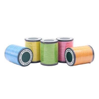 Handsticken 0,55 mm Leinen Wachsgetreide 120 m in 40 Farben für Makrame-Projekte