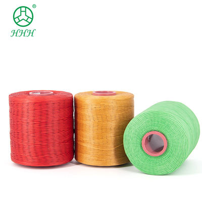 Flachrunder 0,6 mm 0,8 mm 1 mm Polyester geflochtenes Wachsgetreide für Schmuckzubehör