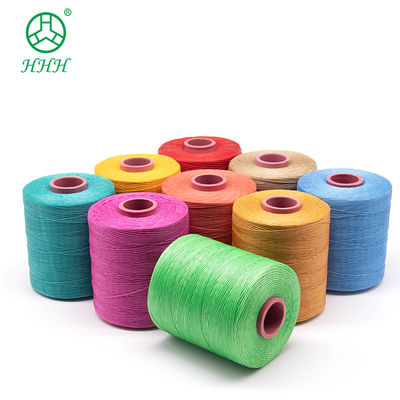 Flachrunder 0,6 mm 0,8 mm 1 mm Polyester geflochtenes Wachsgetreide für Schmuckzubehör