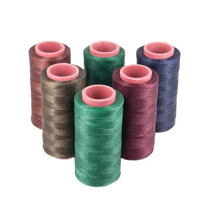 1 mm Gewebtes Wachs 100% Polyester Filament Glas für High Class Leder Tasche Schuhe Sofa