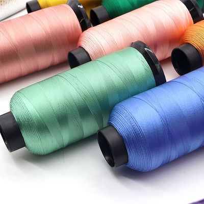 120D/2 100% Viskose Rayon Stickfaden 5000y Seidenfaden für Computer Stickerei