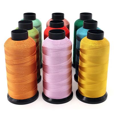 120g 5000y Stickgarne Farbiges Hilo Para Bordar 120D/2 Rayon Nähgarne