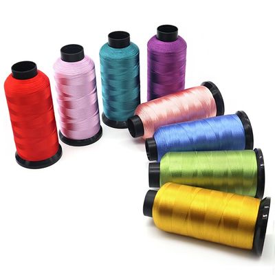 120g 5000y Stickgarne Farbiges Hilo Para Bordar 120D/2 Rayon Nähgarne