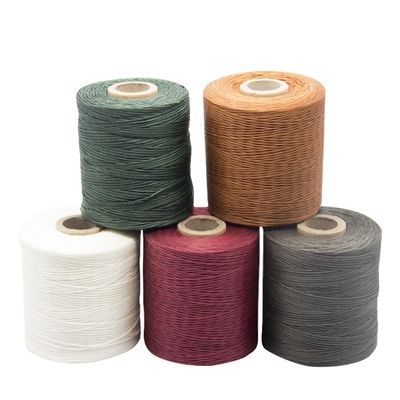 Einfarbiger Flachwachsstrang 210D Nylon-Wachsfaden zum Nähen von Polyester-Faden