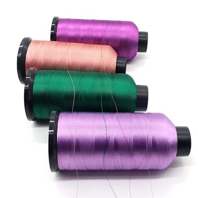Niedrig schrumpfendes Viskose Rayon Filament Garne 120D/2 Stickgarne für Stickmaschine