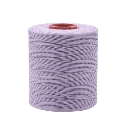 210D/16 Flachgewachst-Polyester-Drehseil 1 mm für die Schuhherstellung in gefärbtem Muster