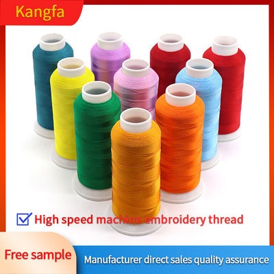 Vermarktete Polyester 120D/2 100% Polyester-Maschinenbroderiedrohne für USA-Broderien