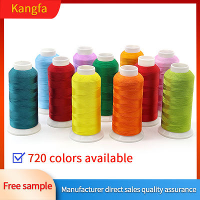 Vermarktete Polyester 120D/2 100% Polyester-Maschinenbroderiedrohne für USA-Broderien